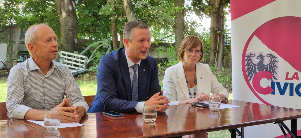 Con La Civica di Gottardi c'è l'ex presidente Melinda e vice della Cooperazione Michele Odorizzi